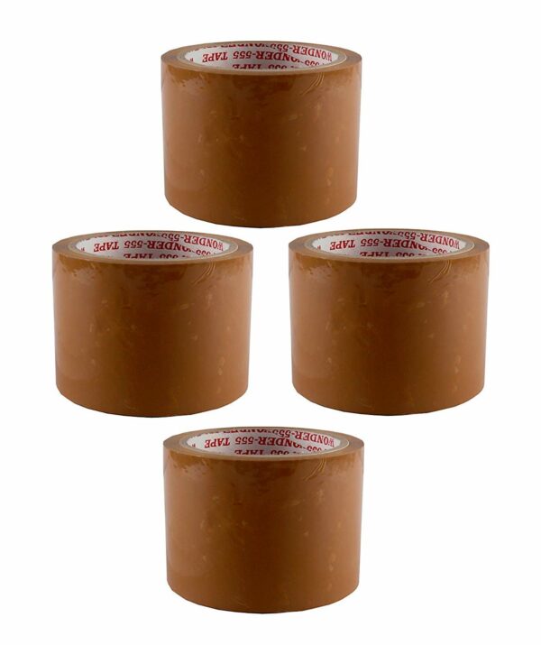 Packaging tapes in brown